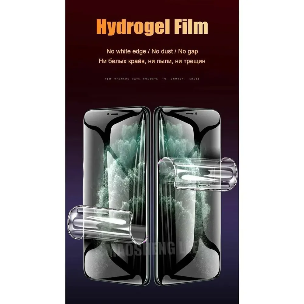 4-Pack HYDROGEL Screen Protector For Samsung Galaxy S21 Ultra Plus Figer Print